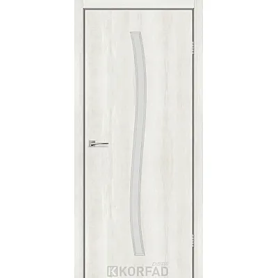 Міжкімнатні Двері CORNER GLASS-04 Korfad Express ПВХ плівка-2