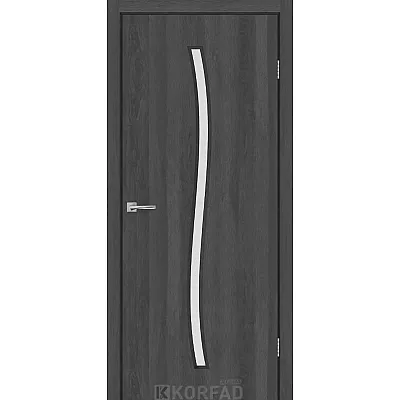 Міжкімнатні Двері CORNER GLASS-04 Korfad Express ПВХ плівка-3