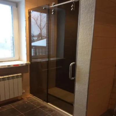Скляна душова Перегородка SlidePro Aqua Line Лагуна 2-4