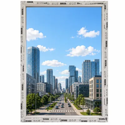 Металопластикове вікно Steko S500 глухе 1000 x 1200 мм-0