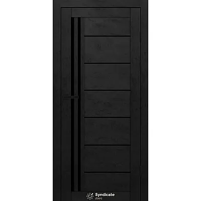 Межкомнатные Двери SD-PVC-114 BLK Syndicate ПВХ плёнка-4