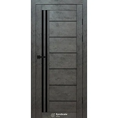 Межкомнатные Двери SD-PVC-114 BLK Syndicate ПВХ плёнка-3