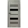 Межкомнатные Двери Syndicate Doors SD-PVC-104 Черное стекло ПВХ плёнка-14-thumb