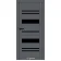 Межкомнатные Двери Syndicate Doors SD-PVC-104 Черное стекло ПВХ плёнка-14-thumb