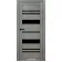 Межкомнатные Двери Syndicate Doors SD-PVC-104 Черное стекло ПВХ плёнка-14-thumb