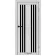 Межкомнатные Двери Syndicate Doors SD-PVC-126 Черное стекло ПВХ плёнка-12-thumb