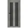 Межкомнатные Двери Syndicate Doors SD-PVC-126 Черное стекло ПВХ плёнка-12-thumb