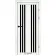 Межкомнатные Двери Syndicate Doors SD-PVC-126 Черное стекло ПВХ плёнка-12-thumb