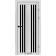 Межкомнатные Двери Syndicate Doors SD-PVC-126 Черное стекло ПВХ плёнка-12-thumb