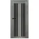 Межкомнатные Двери Syndicate Doors SD-PVC-126 Черное стекло ПВХ плёнка-12-thumb