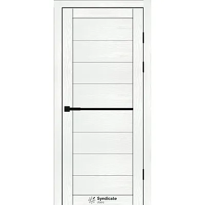 Межкомнатные Двери SD-PVC-129 BLK Syndicate ПВХ плёнка-0