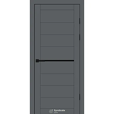 Межкомнатные Двери SD-PVC-129 BLK Syndicate ПВХ плёнка-11