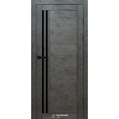 Межкомнатные Двери SD-PVC-135 BLK Syndicate ПВХ плёнка-3