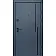 Вхідні Двері Ультра Крос-Аk антрацит/біла шагрень Qdoors-2-thumb