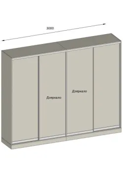 Вариант Шкафа-купе №41 21.07.2025