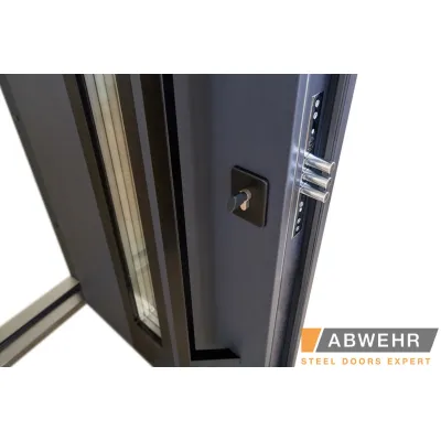 Вхідні Двері NEW COTTAGE З МЕТАЛОМ LAMPRE (KT(N)) (LP-5 Queen) Abwehr-8