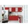 Модульна кухня Комфорт Діамант 2,8 х 2м кутова Червоний-4-thumb