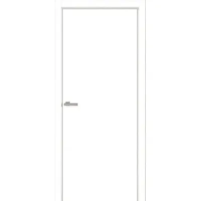 Міжкімнатні Двері Оміс FLAT 01 B ПВХ плівка-1