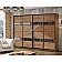Шкаф купе 400 см Комфорт "Модель 5" 4х дверный дуб золотой-2-thumb