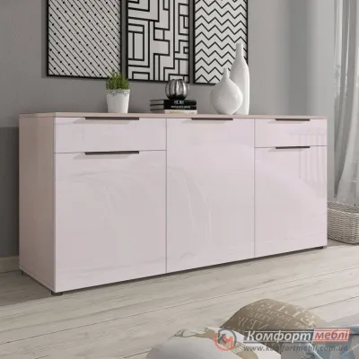 Большой комод Комфорт Flex 1.5 м МДФ фасад Бархат бежевый для косметики-0