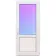 Металлопластиковые балконные двери VEKA Softline 82 поворотно-откидное 900 x 2100 мм-2-thumb