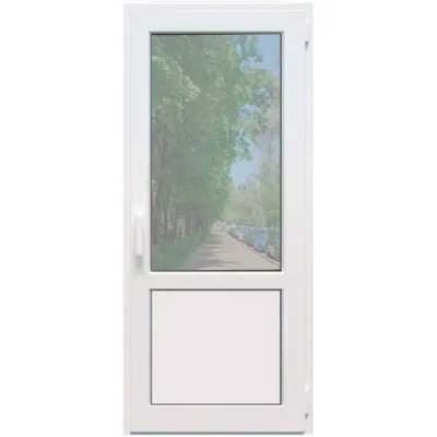 Металопластикові вхідні двері VEKA Softline 82 900 x 2200 мм-0