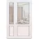 Металопластикові міжкімнатні двері VEKA Softline 82 1300 x 2200 мм-2-thumb