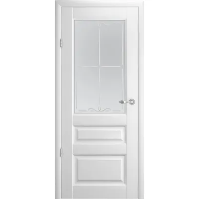 Межкомнатные Двери Luxdoors Лувр 2 ПО ПВХ плёнка-0