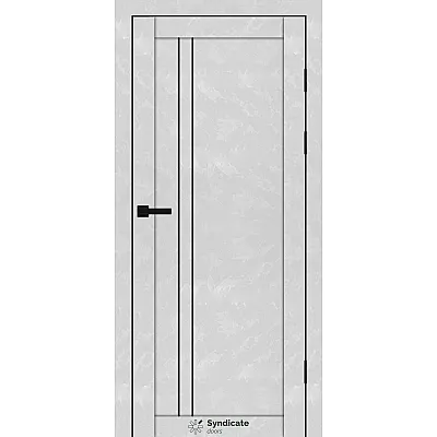Межкомнатные Двери SD-PVC-141 BLK Syndicate ПВХ плёнка-1