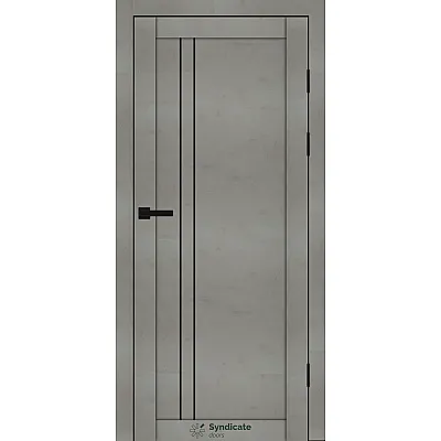 Межкомнатные Двери SD-PVC-141 BLK Syndicate ПВХ плёнка-2