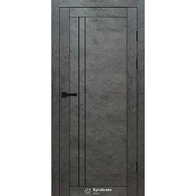 Межкомнатные Двери SD-PVC-141 BLK Syndicate ПВХ плёнка-3