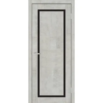 Межкомнатные Двери Europe Doors Кипр Черное стекло ПВХ плёнка-0