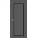 Межкомнатные Двери Europe Doors Кипр Черное стекло ПВХ плёнка-15-thumb
