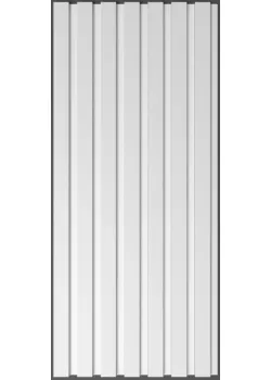 Панель декоративная "Рейки" из полимера Grand Decor HCR 503