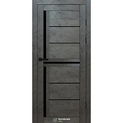 Межкомнатные Двери SD-PVC-106 BLK Syndicate ПВХ плёнка-0