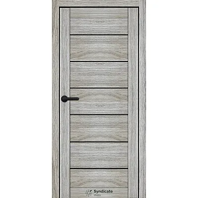Міжкімнатні Двері SD-ECOTOP-108 BLK Syndicate Ламінатин-0
