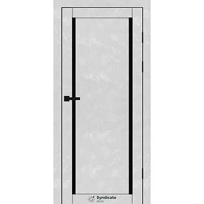Межкомнатные Двери SD-PVC-112 BLK Syndicate ПВХ плёнка-1