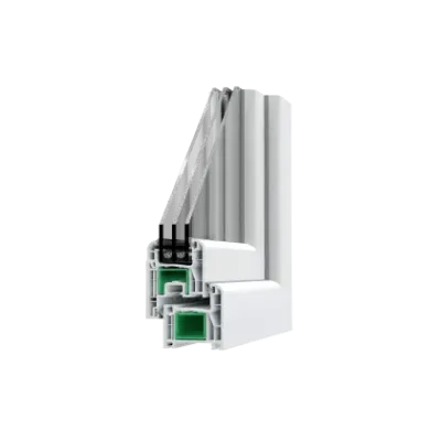 Металлопластиковое окно Steko S500 трёхстворчатое с поворотно-откидной створкой 2700x600 мм-1