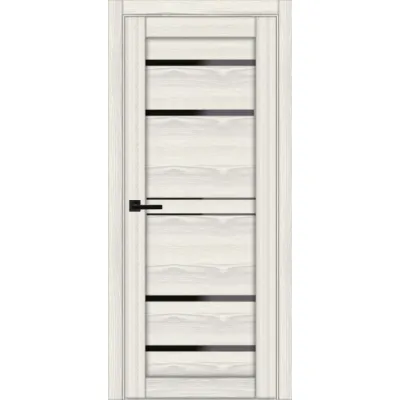 Межкомнатные Двери Gradoporte GP-57 Черное стекло ПВХ плёнка-0