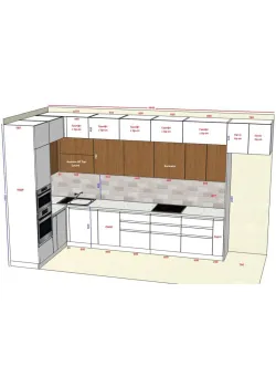 Мебель Вариант Кухни №185 12.11.2024