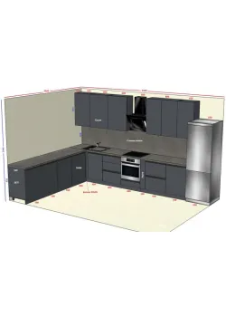 Мебель Вариант Кухни №210 16.12.2024