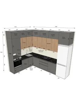 Мебель Вариант Кухни №42 08.11.2023