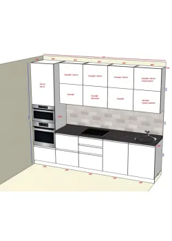 Мебель Вариант Кухни №46 12.02.2024