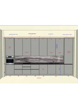 Мебель Вариант Кухни №21 26.01.2024