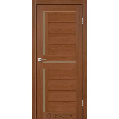 Межкомнатные Двери Leador Doors Lazio бронза браун ПВХ плёнка-0