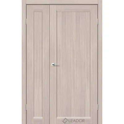 Межкомнатные Двери Leador Doors Bavaria полуторные ПВХ плёнка-0