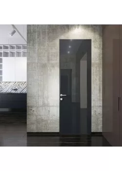 Двері МІРОР на алюмінієвому каркасі CXL + алюмінієвий короб CXL Подільські Двері