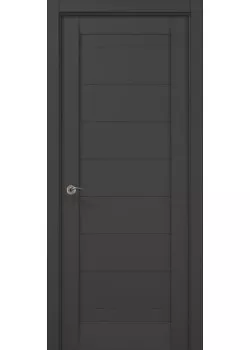 Двери ML 04c темно-серый супермат "Папа Карло"