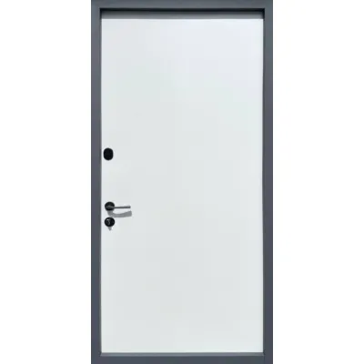 Вхідні Двері Lama Nautilus Vinorit оцинкована сталь з полімерним покриттям RAL 7024/9003 Форт-1