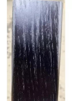 НСД Лиштва 70х10мм МДФ (2130мм) пряма, Дуб графіт, 3 стойових, ціна за комплект, Склад Киев